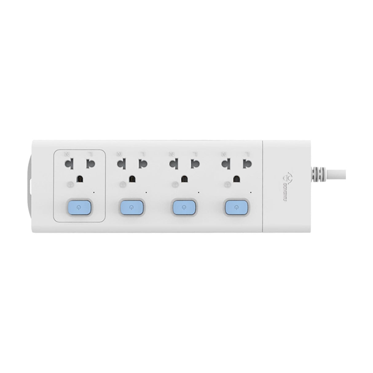 Wired power strip