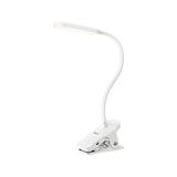 Clip Light (White) Portable Rechargeable Desk Lamp