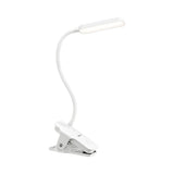 Clip Light (White) Portable Rechargeable Desk Lamp