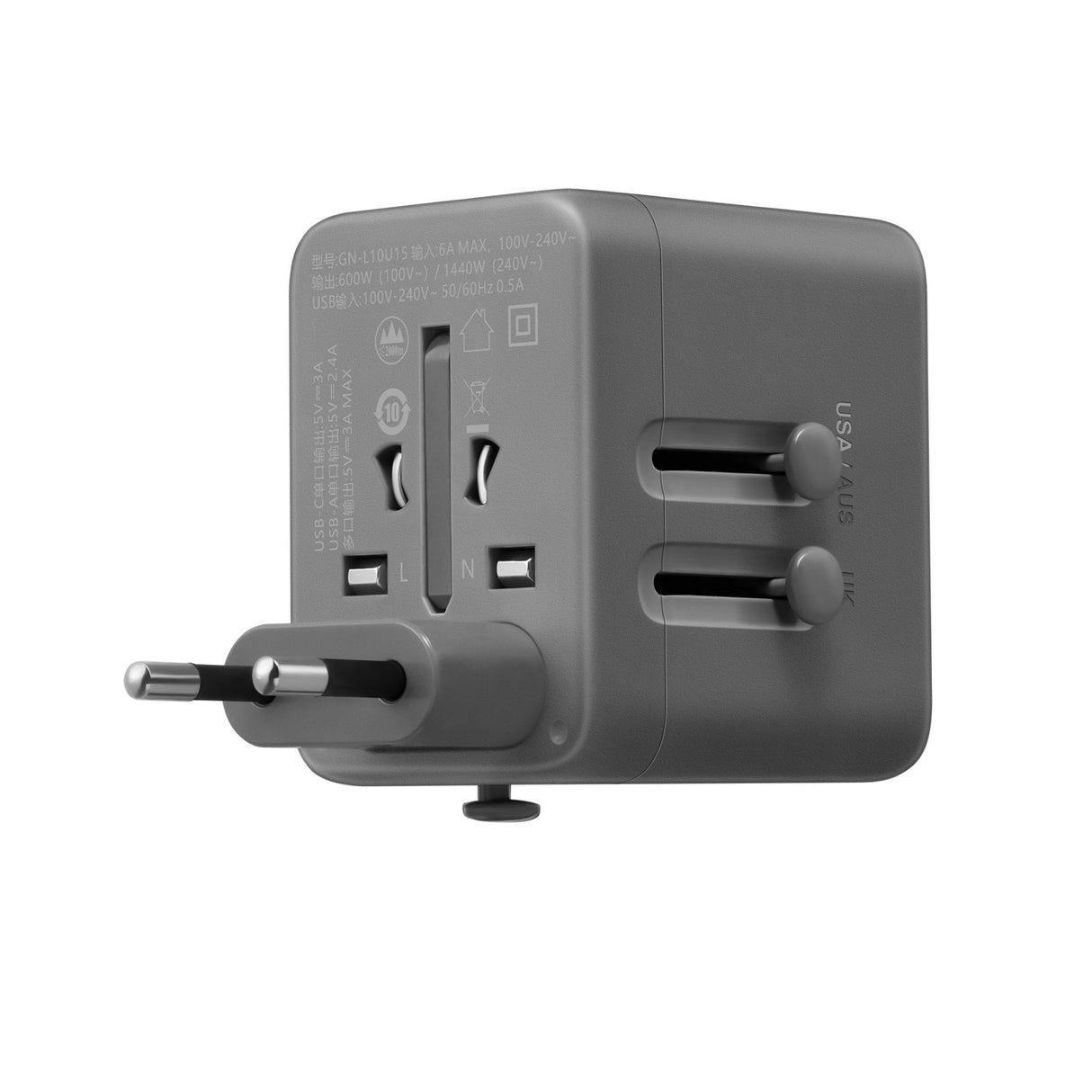 Travel Adaptor Series GN-L10U15