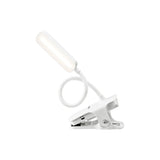 Clip Light (White) Portable Rechargeable Desk Lamp