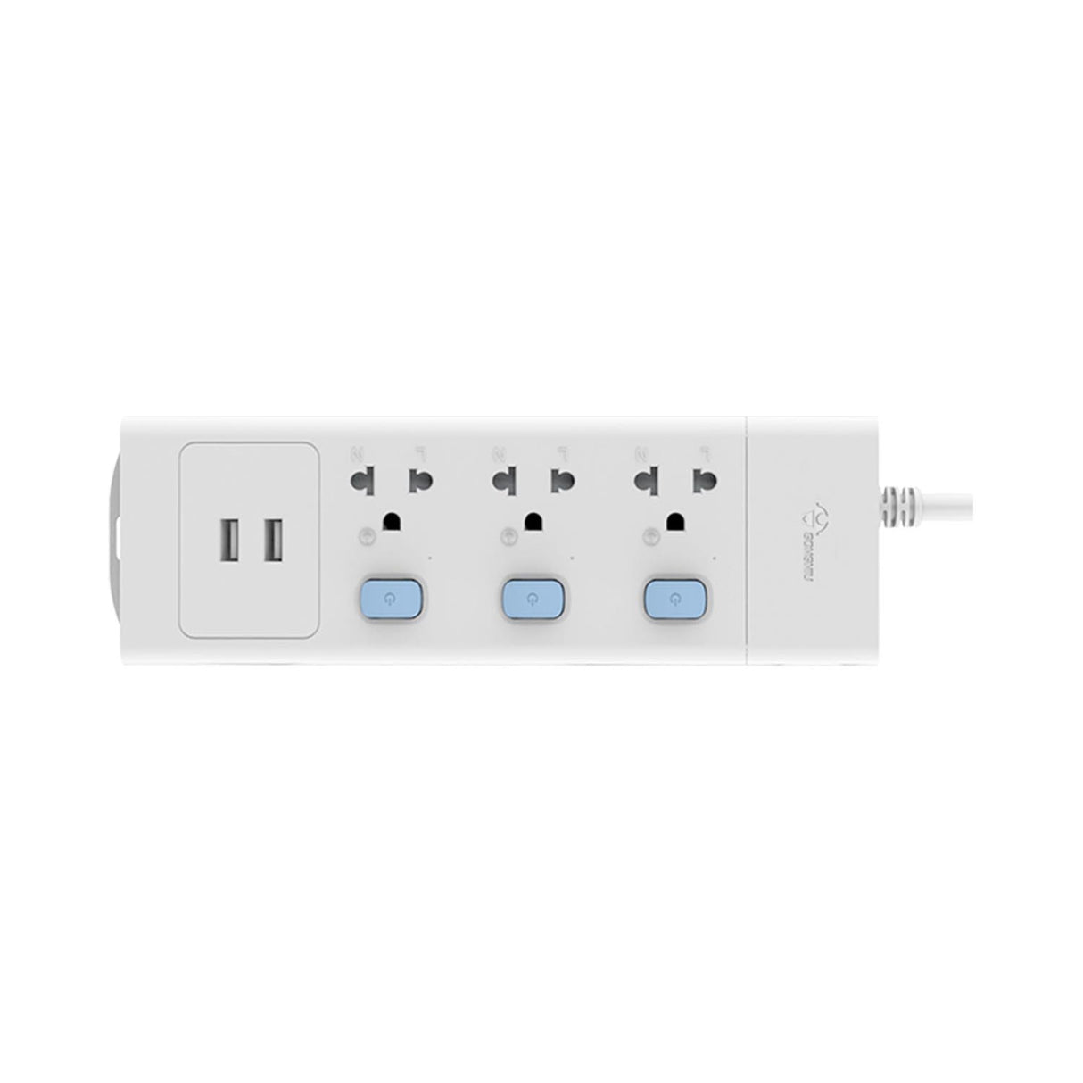 Wired power strip